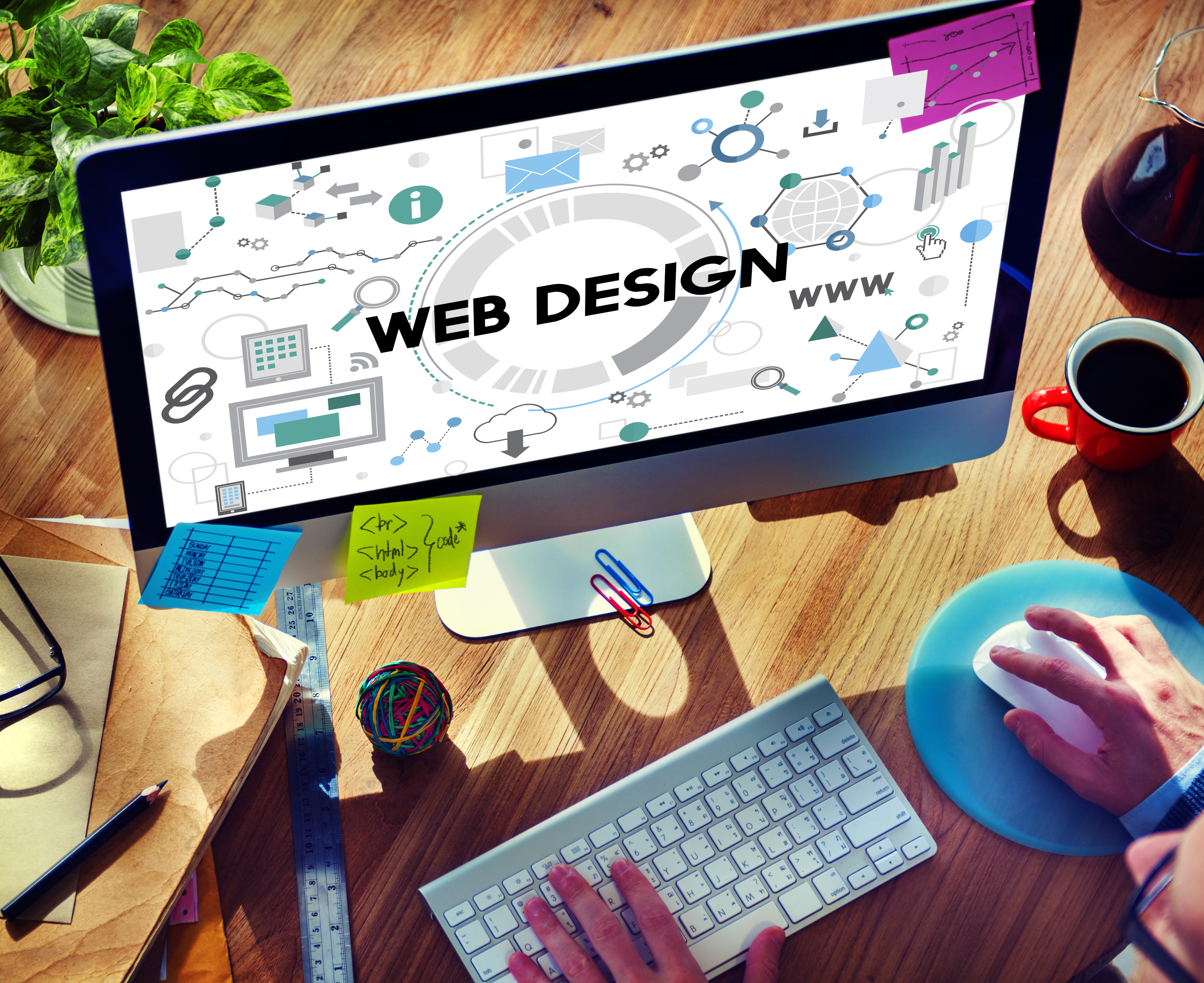 Web Design Technology Browsing Programming Concept web design agency
